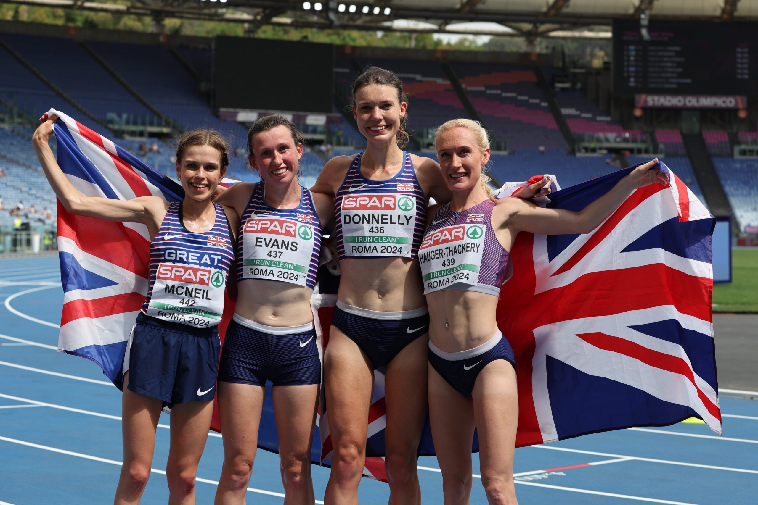 Lauren McNeil Calli Thackery Abbie Donnelly Clara Evans Rome